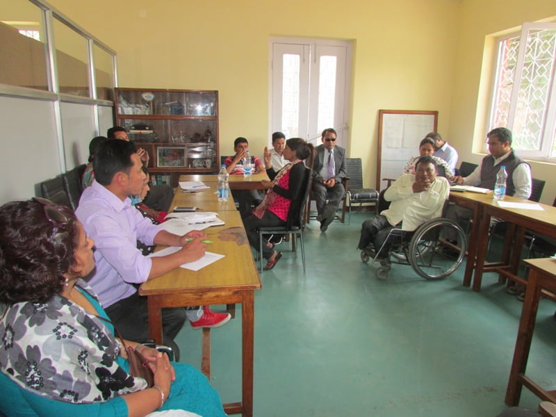 Weekly meeting of representatives of NFDN to different Clusters