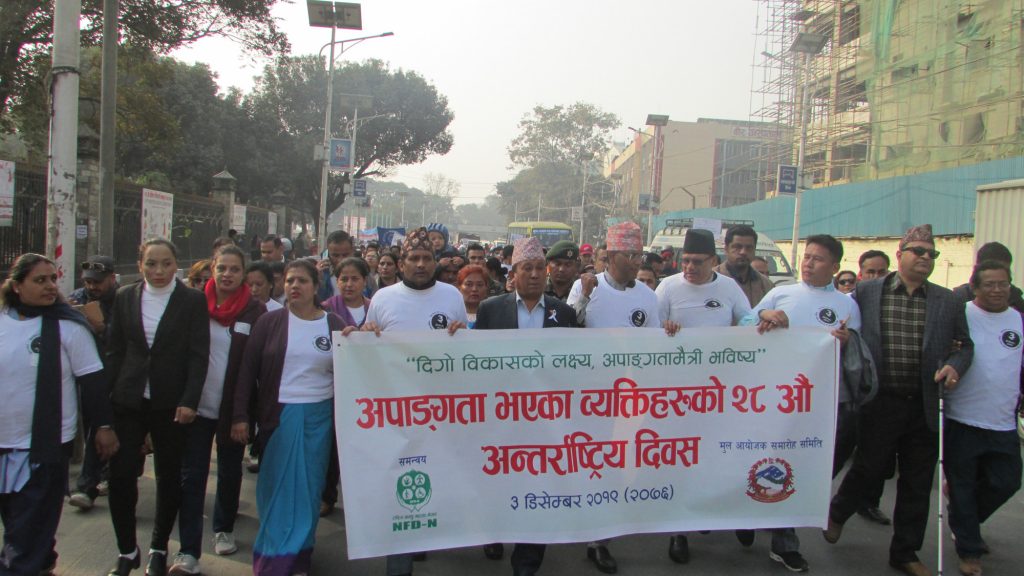 Rally on the occasion of IDPD