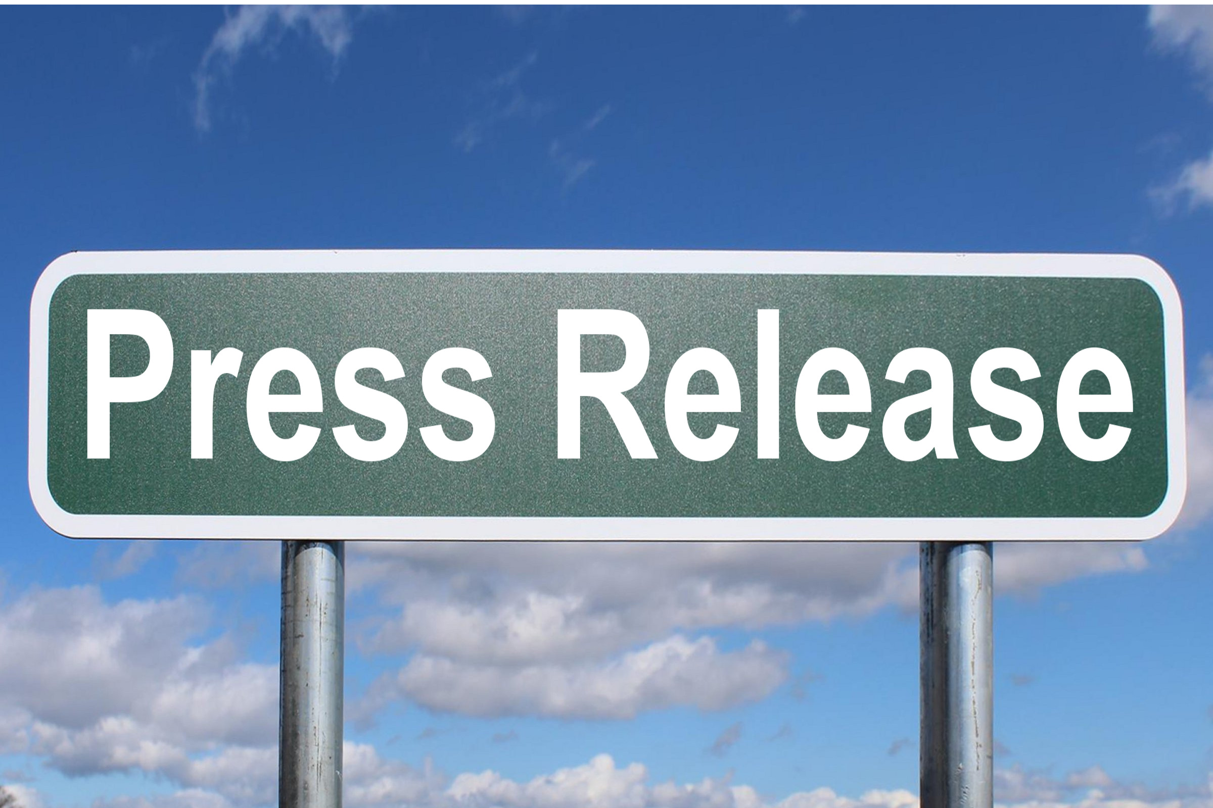 Press Release Signage decorative image